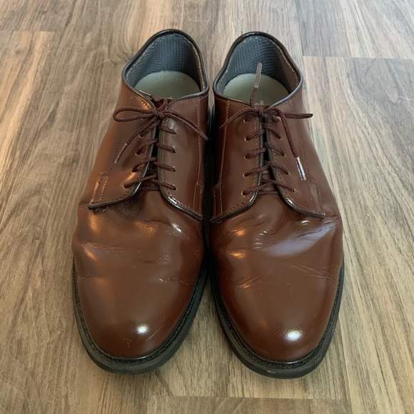 Bates Brown Leather Dress Shoe 